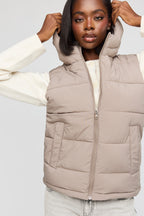 Hooded Puffer Vest