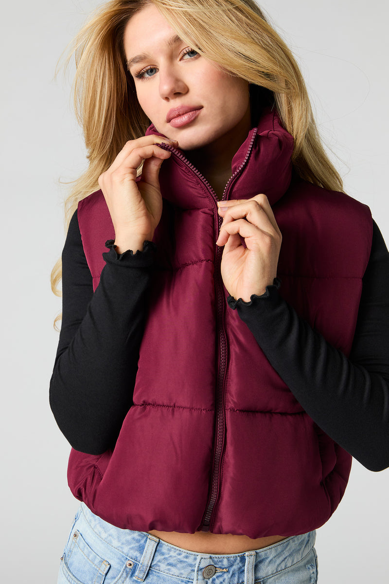 Veste bouffante à col châle