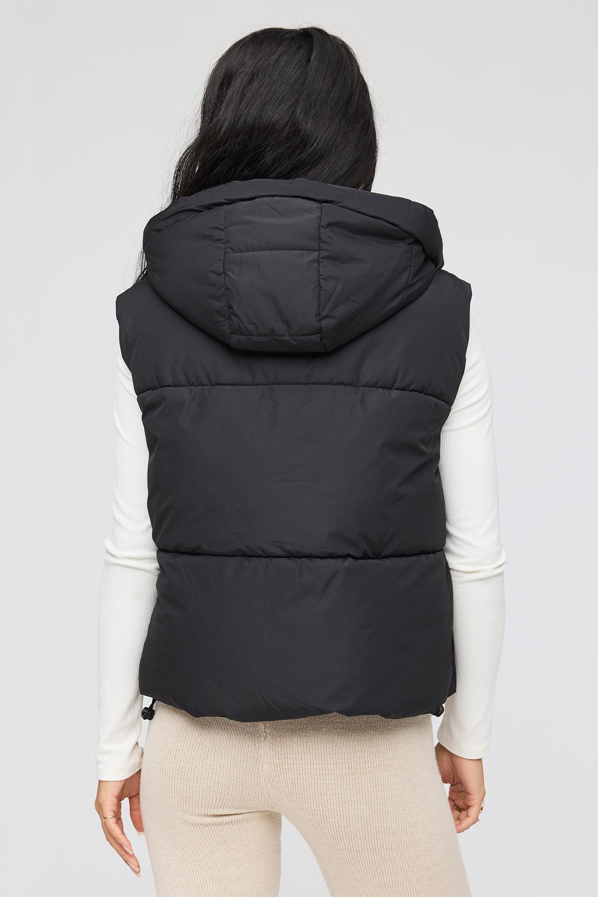 Vue alternative 2. Veste bouffante Cozy Lux doublée de similifourrure