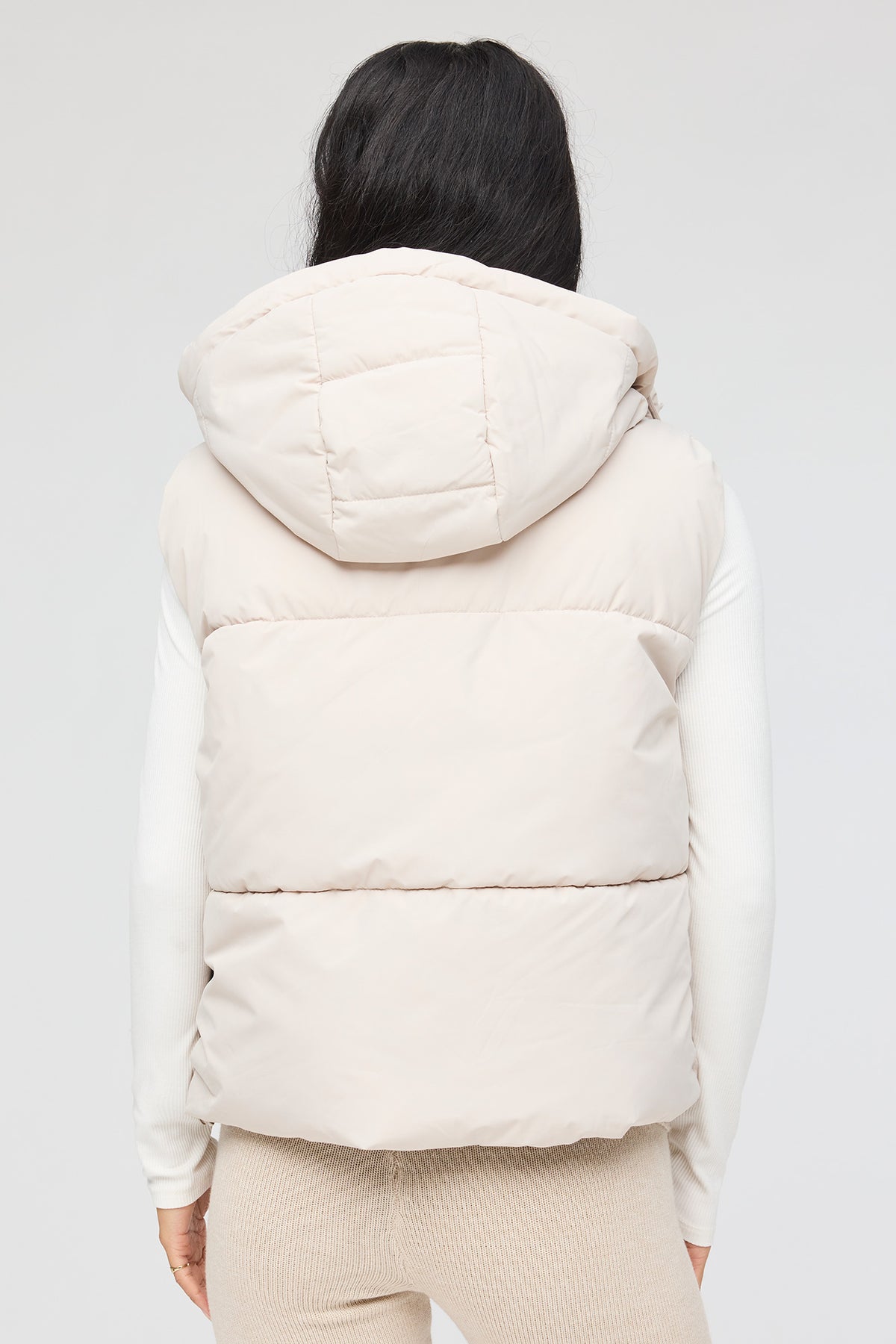 Vue alternative 2. Veste bouffante Cozy Lux doublée de similifourrure