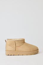 Faux Suede Ankle Booties