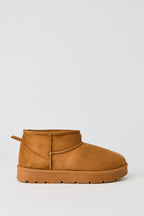 Faux Suede Ankle Booties