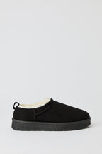 Faux Suede Slipper Booties