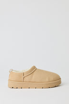 Faux Suede Slipper Booties