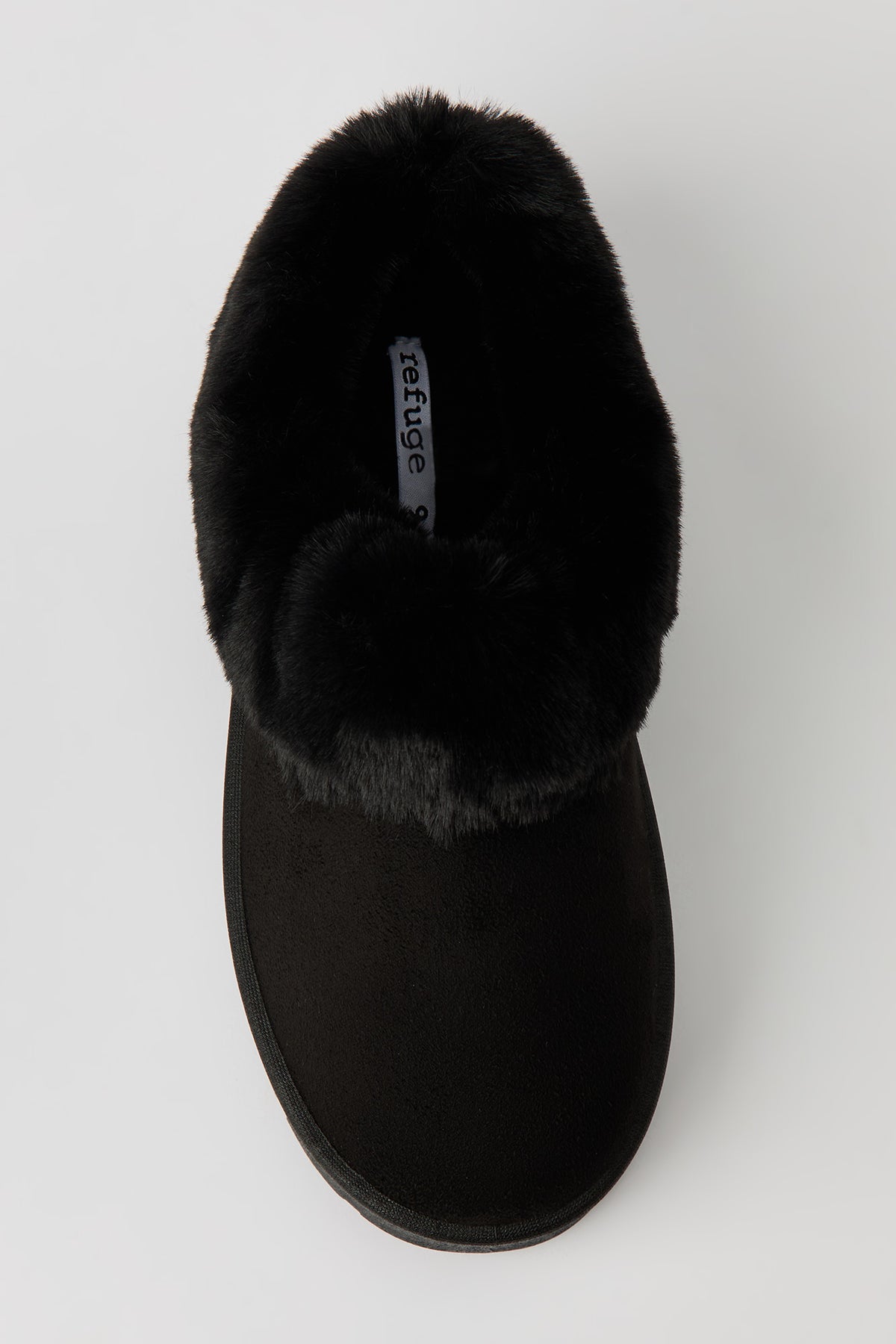 Alt View 3. Faux Fur Platform Bootie - Black