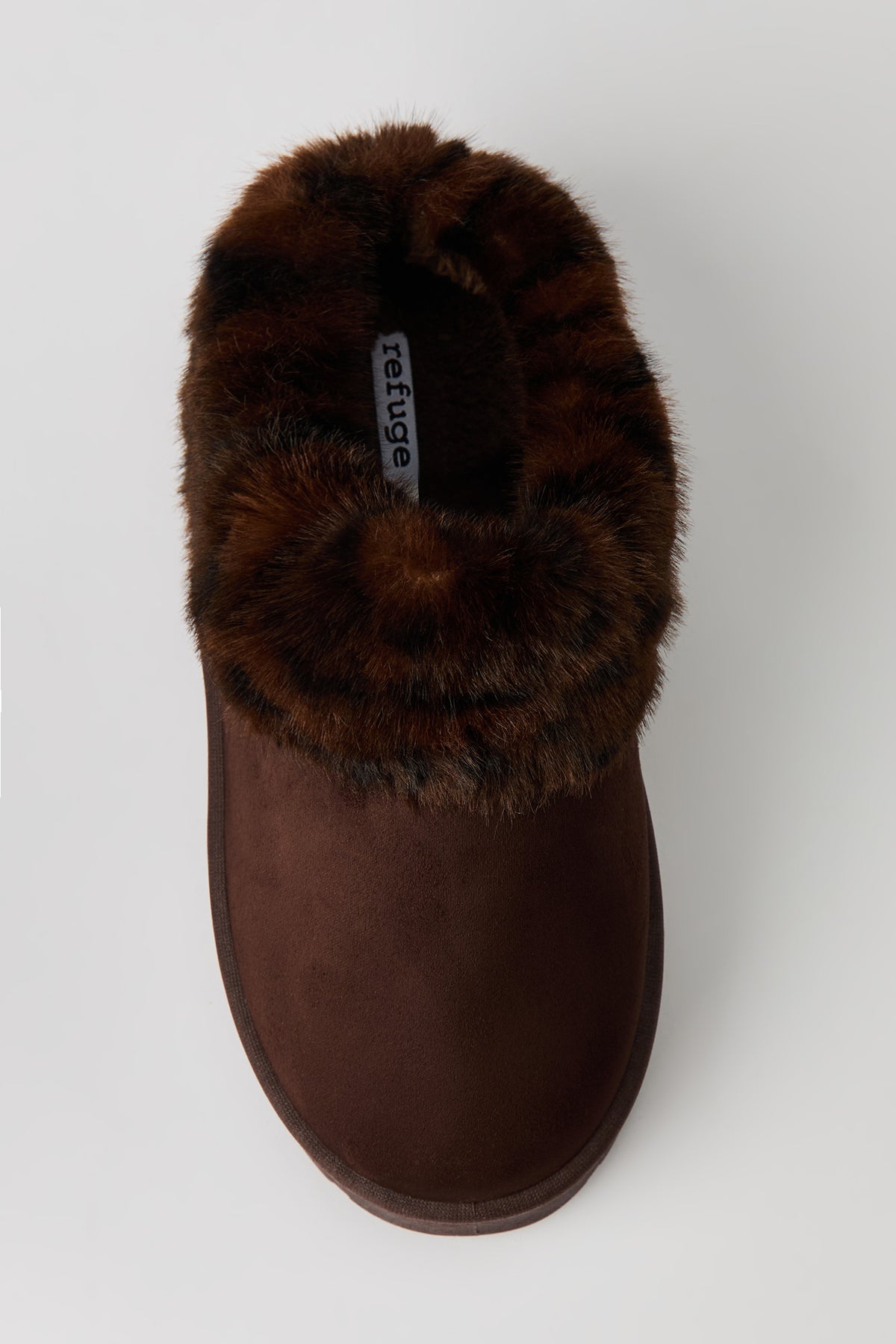 Alt View 3. Faux Fur Platform Bootie - Brown