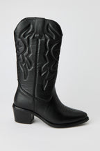 Bottes de cowboy mi-mollet