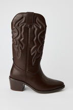 Bottes de cowboy mi-mollet