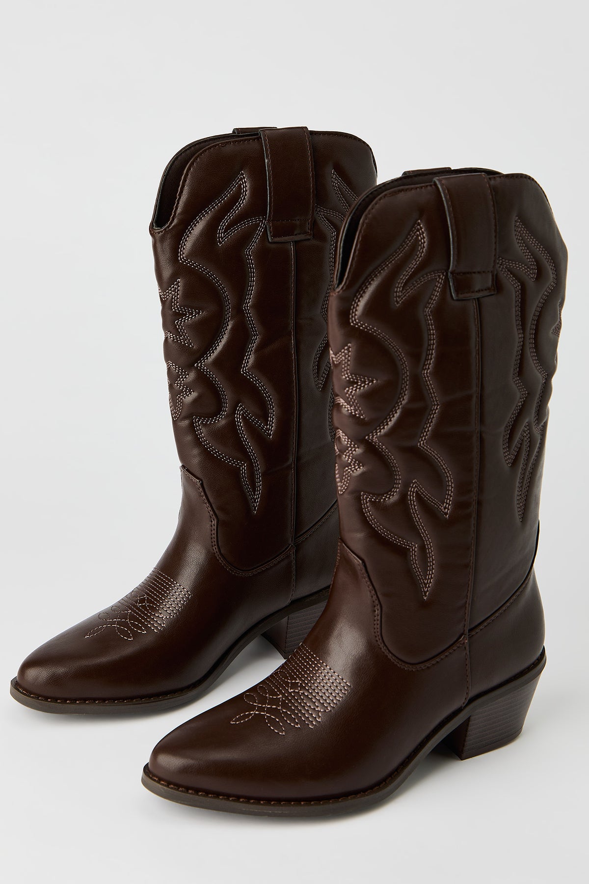 Bottes de cowboy mi-mollet