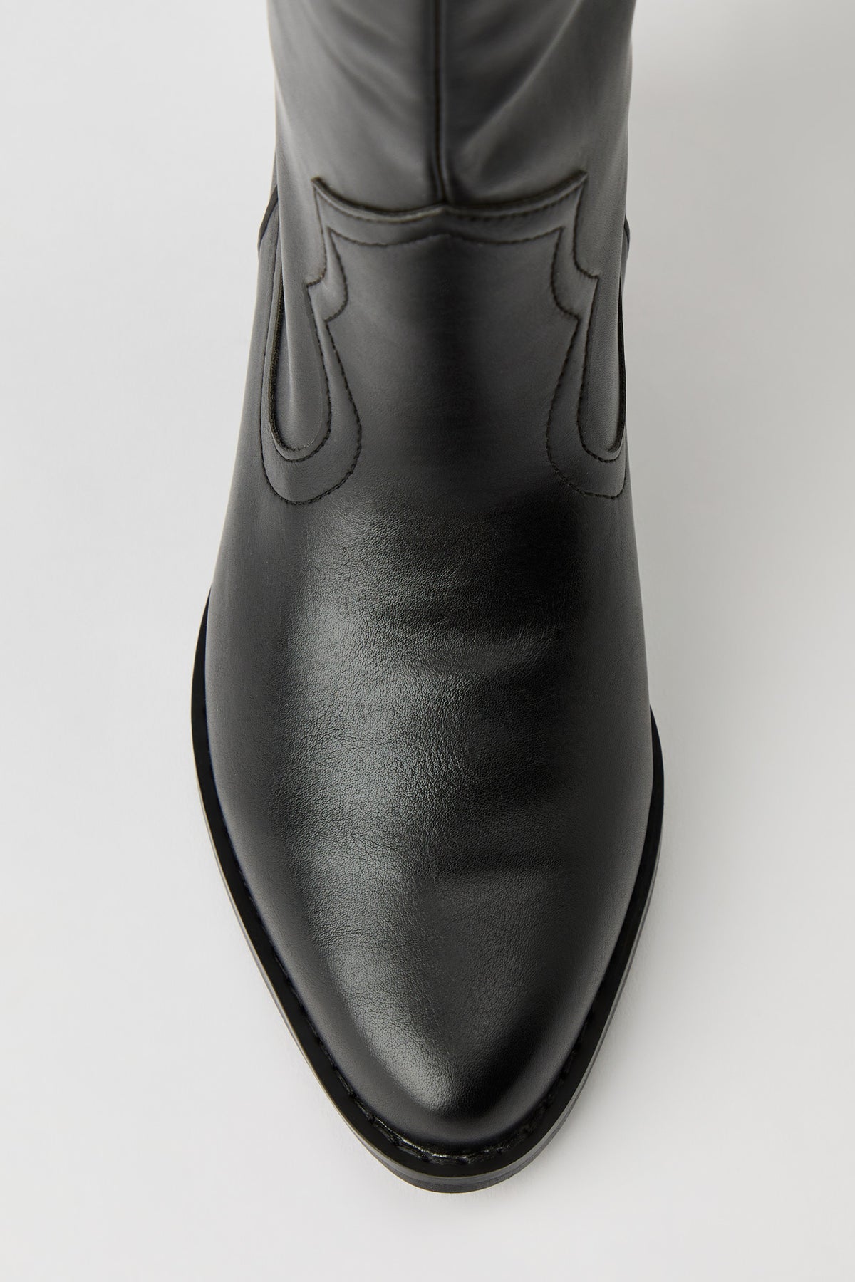 Vue alternative 3. Bottes de cowboy au genou