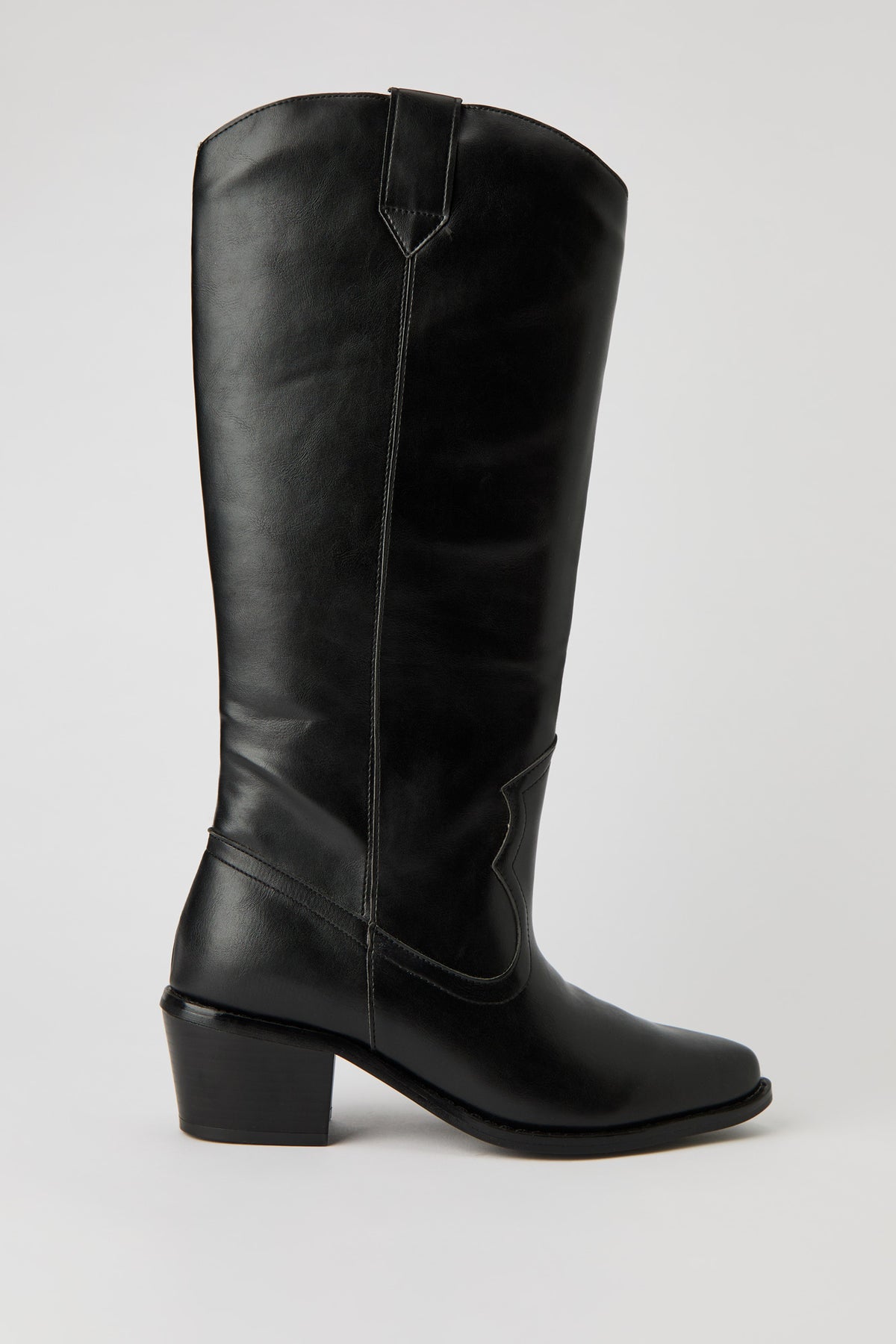 Bottes de cowboy au genou