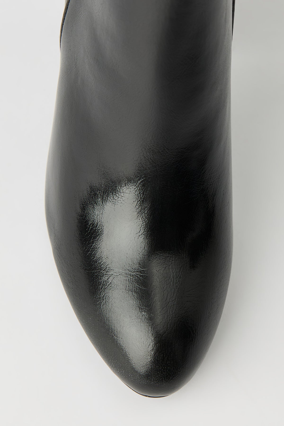 Vue alternative 4. Bottes au genou à talons hauts en similicuir