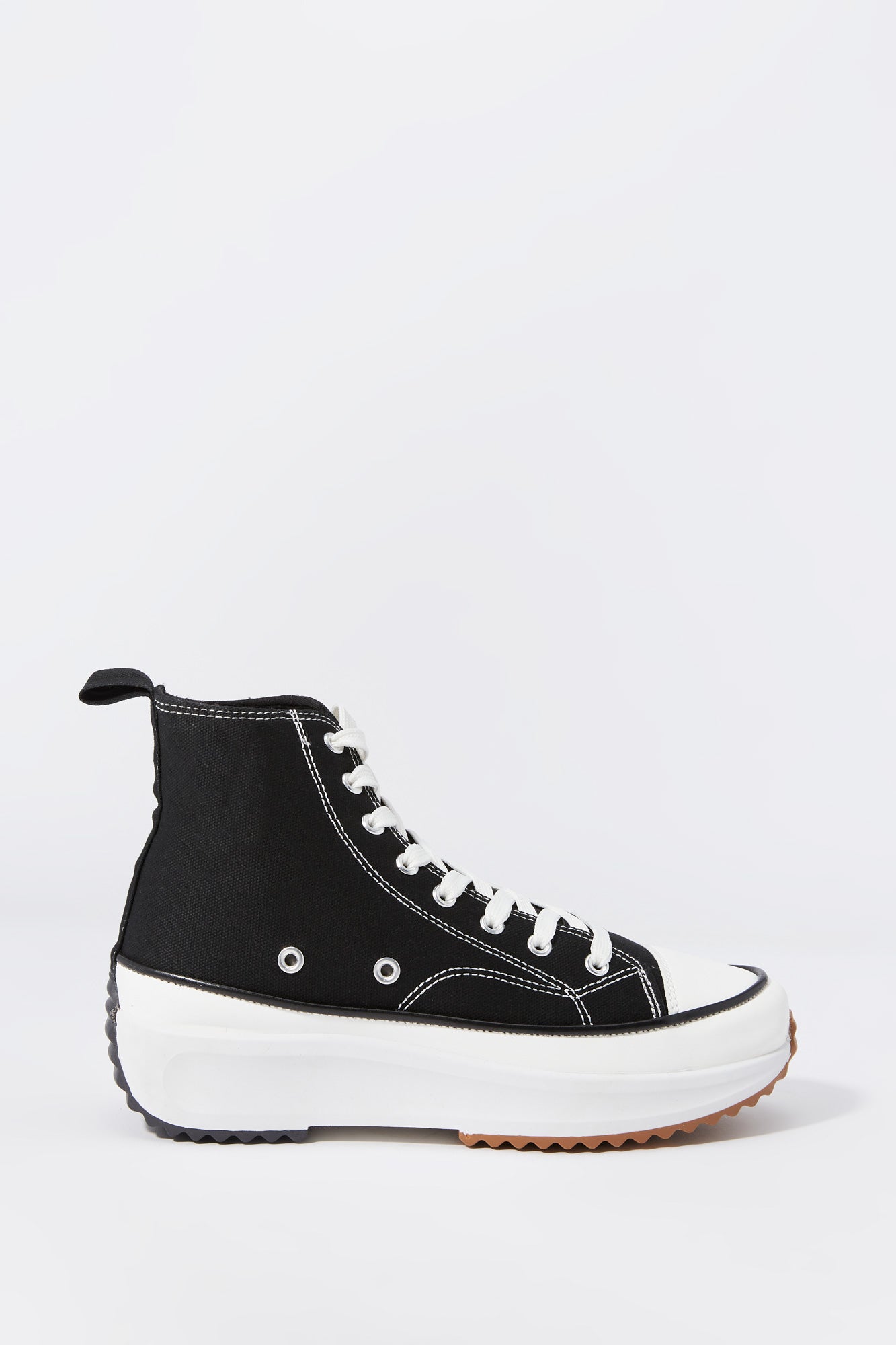 High Top Lace Up Platform Sneaker