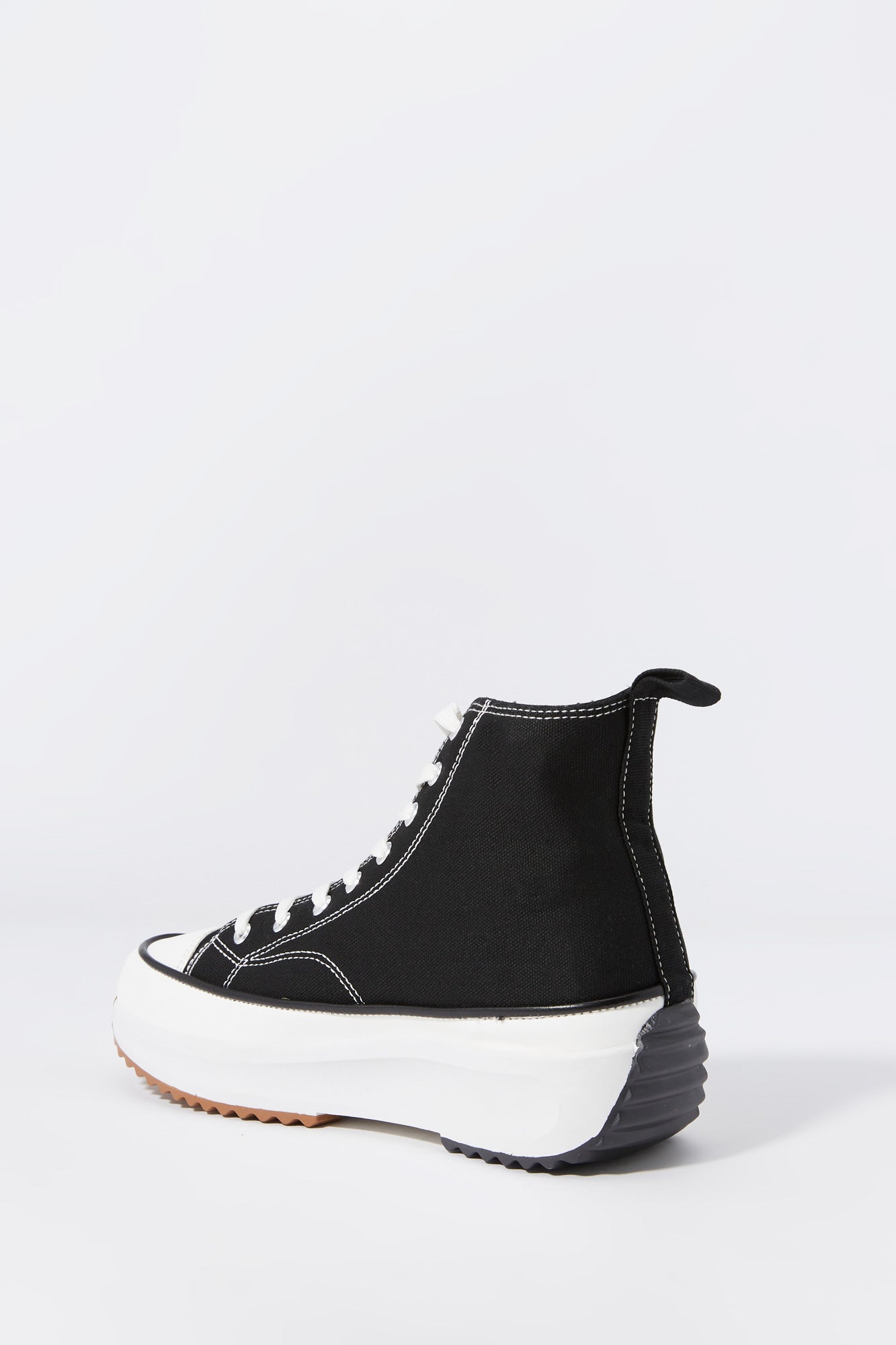 High Top Lace Up Platform Sneaker