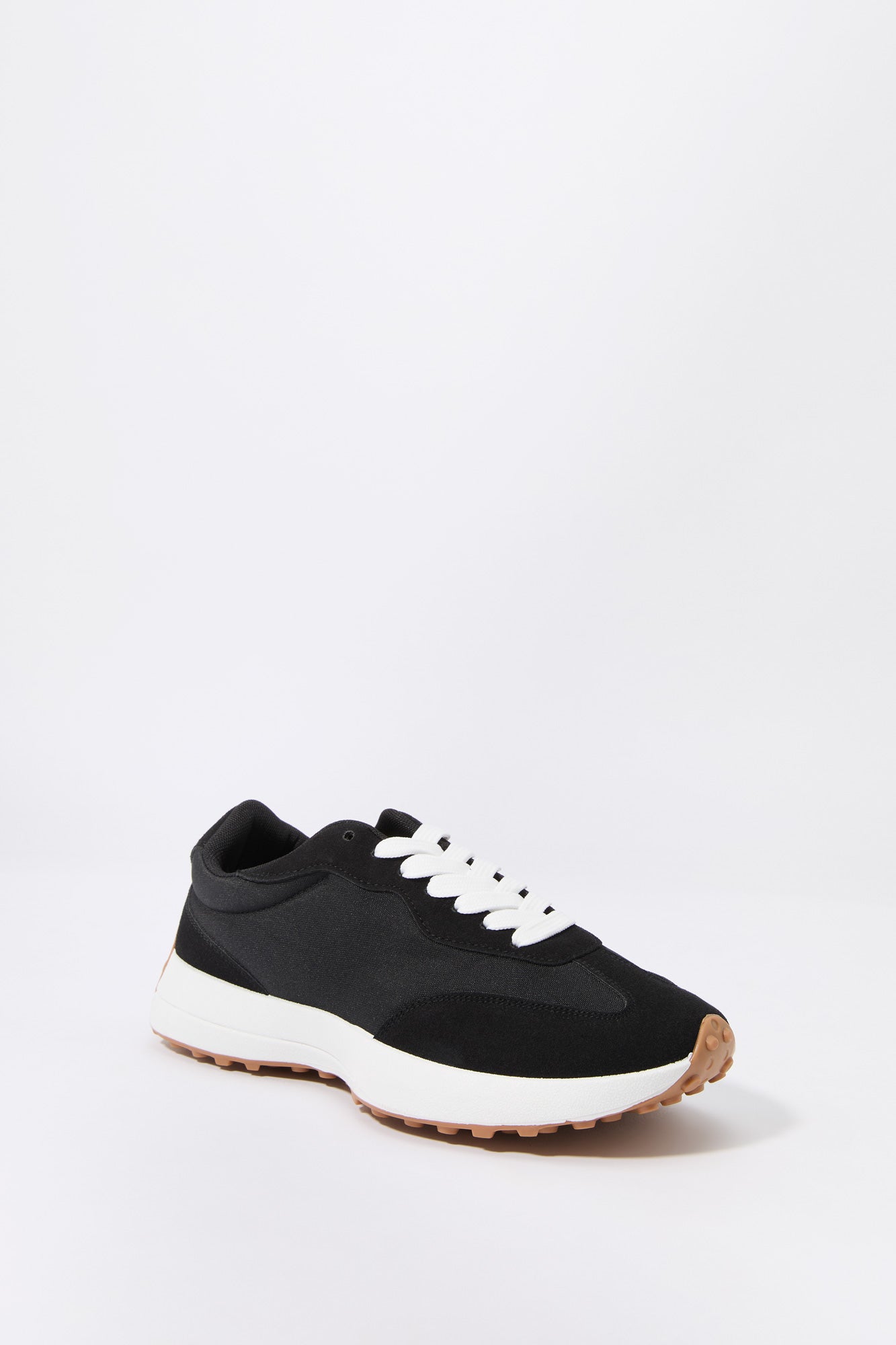 Two Tone Lace Up Sneaker