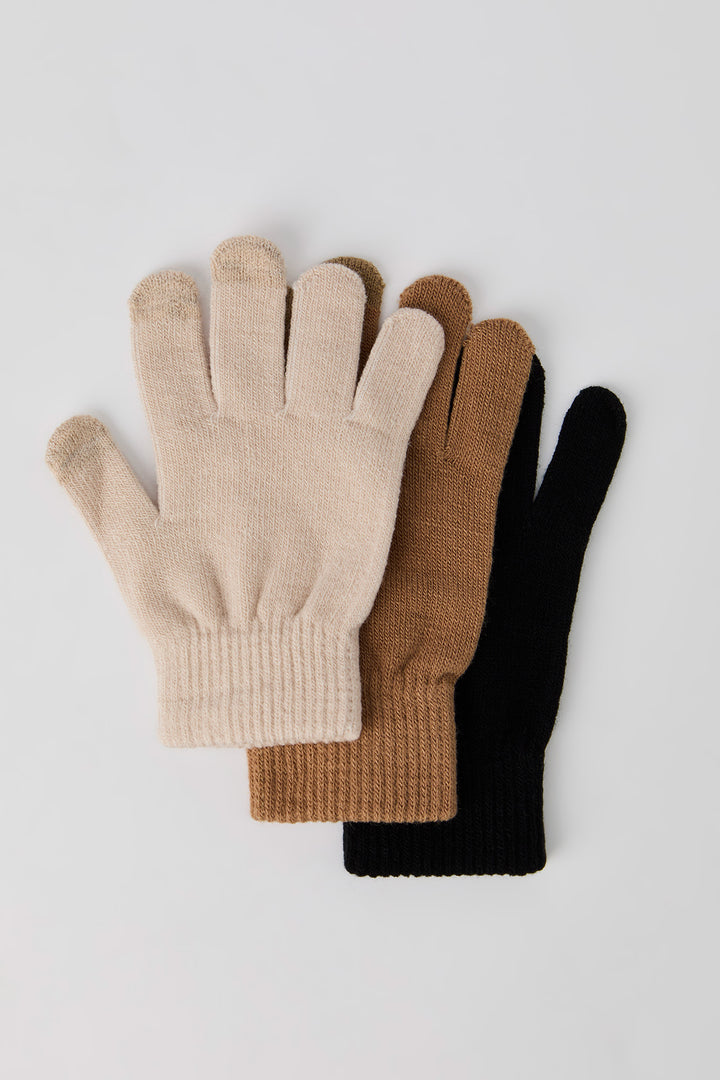 Gants pour écran tactile (paquet de 3)