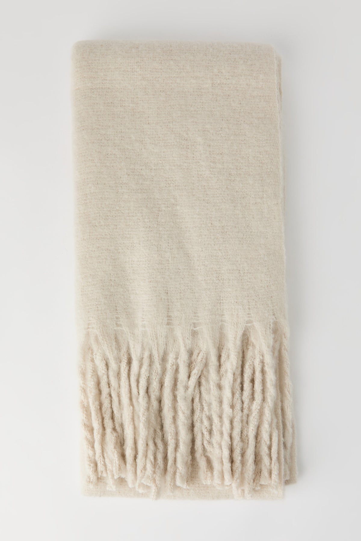 Vue alternative 2. Écharpe en tricot uni