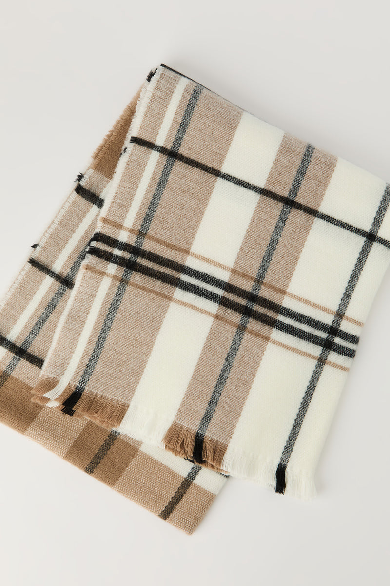 Écharpe à carreaux