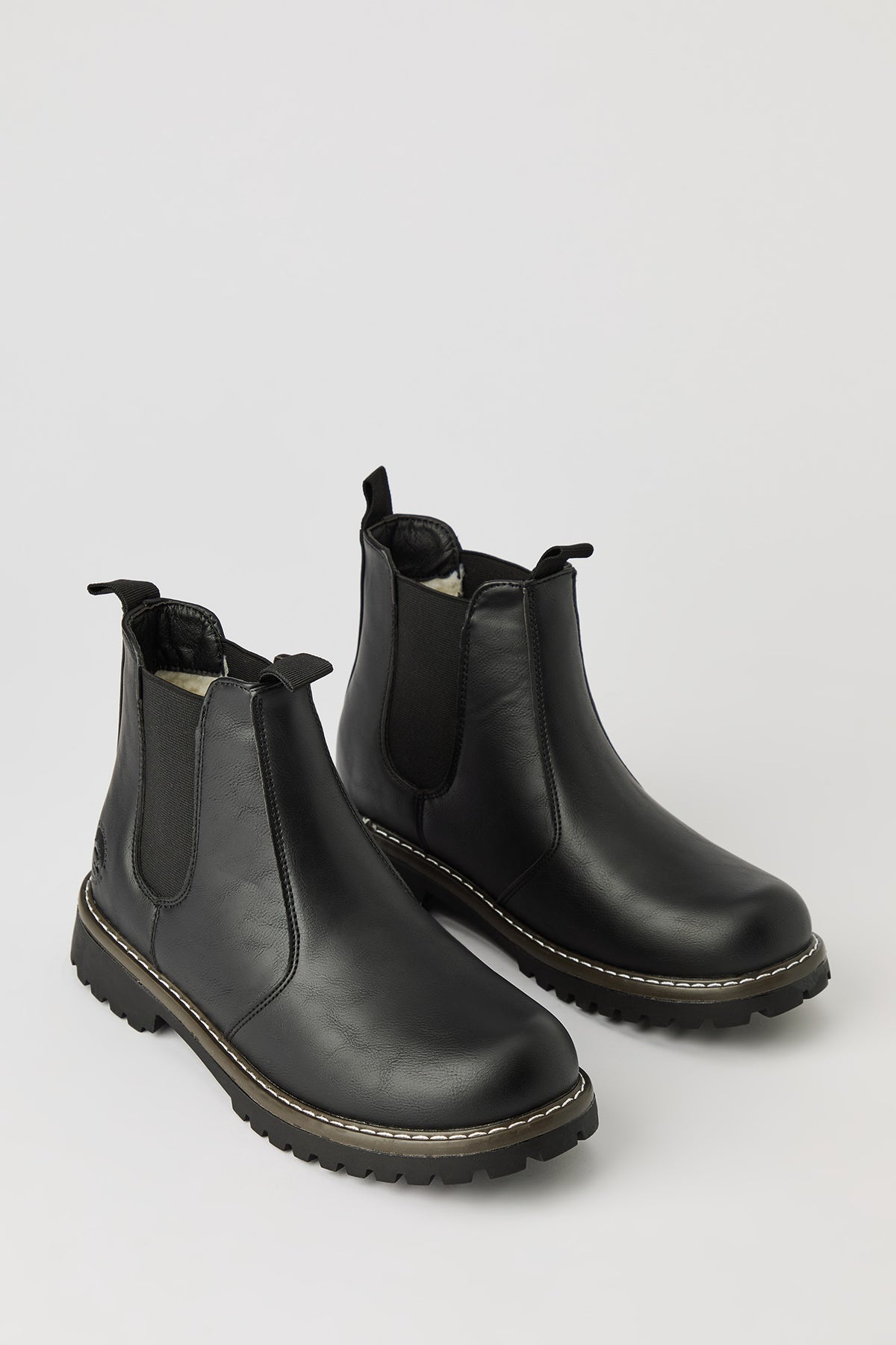 Vue alternative 2. Bottes Chelsea doublées de similifourrure