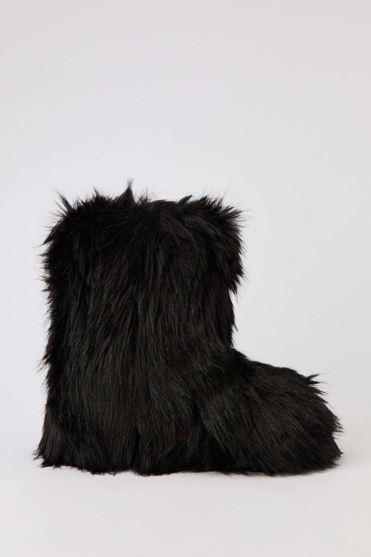 Bottes en similifourrure pelucheuse