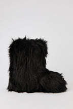 Bottes en similifourrure pelucheuse