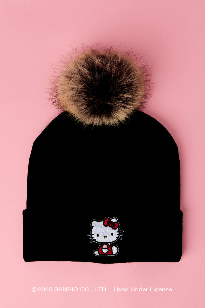 Tuque en tricot avec empiècement Hello Kitty®