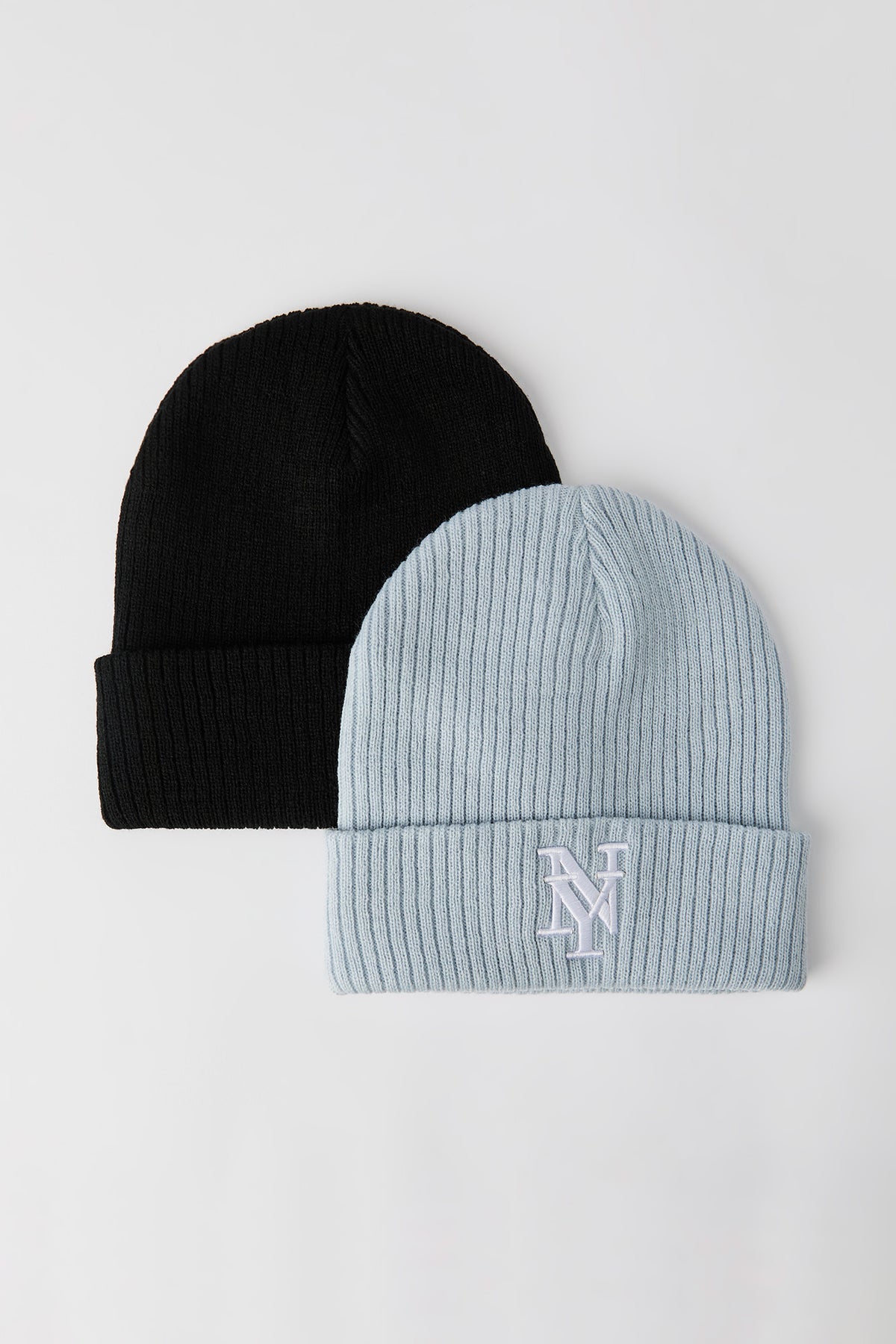 New York Beanie (2 Pack) - Light Blue