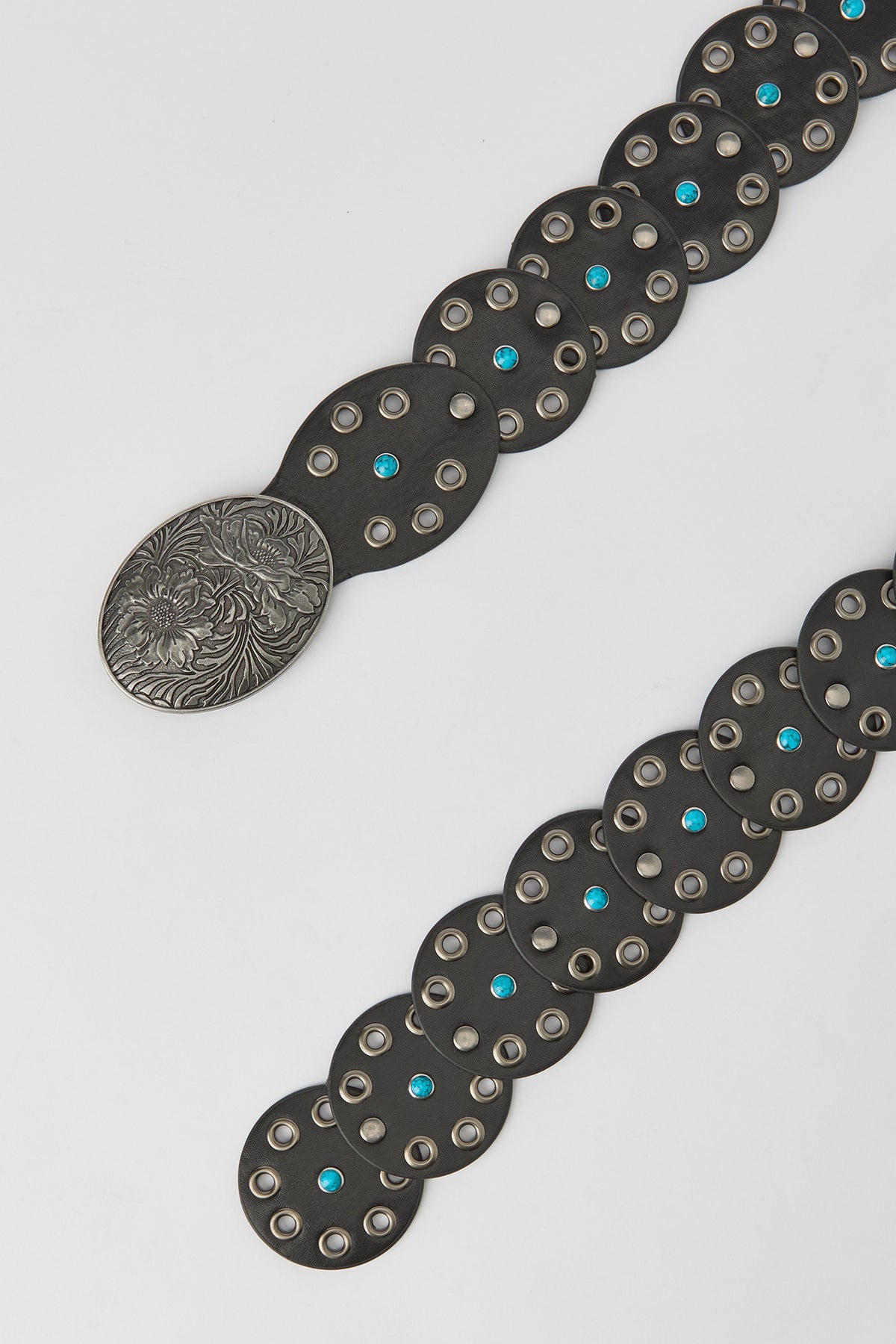 Alt View 2. Western Disc Belt - Solid Black