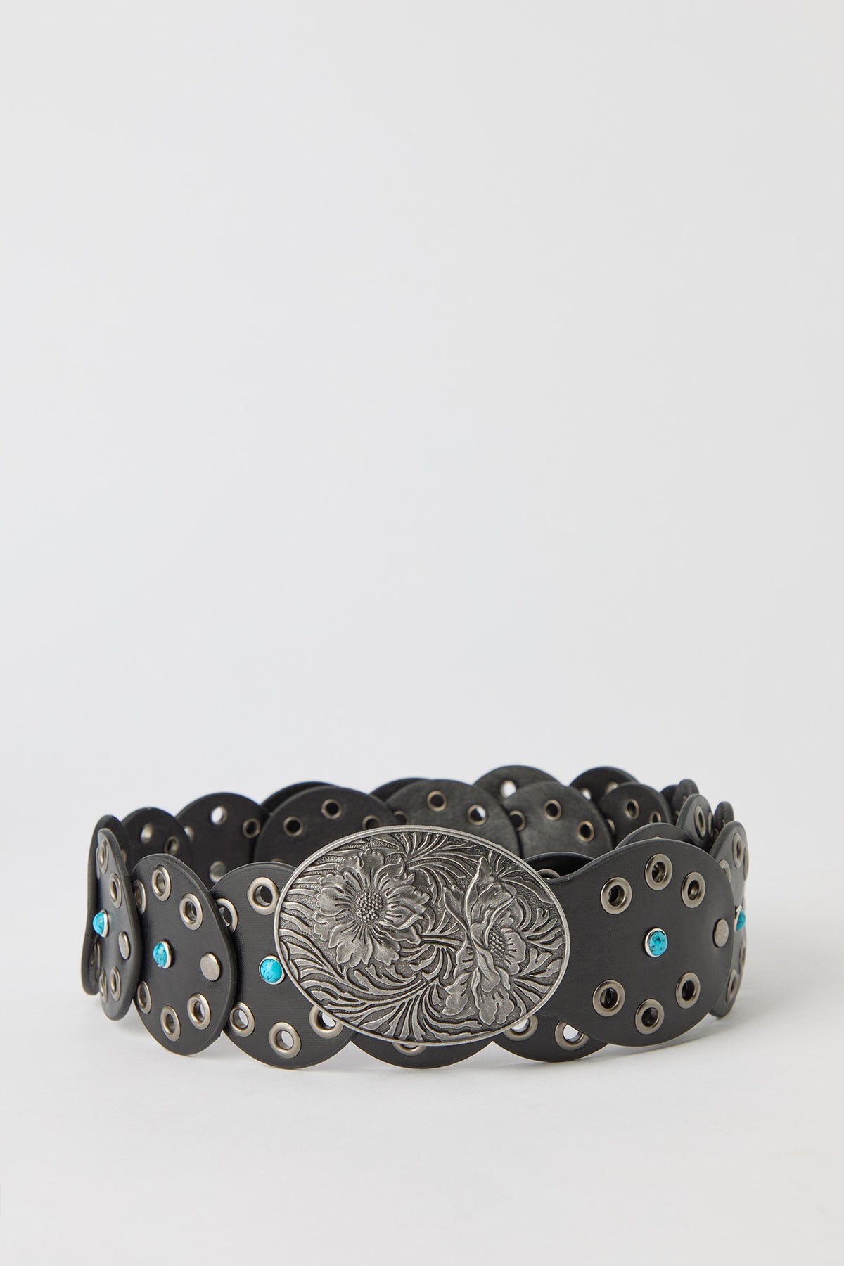 Western Disc Belt - Solid Black