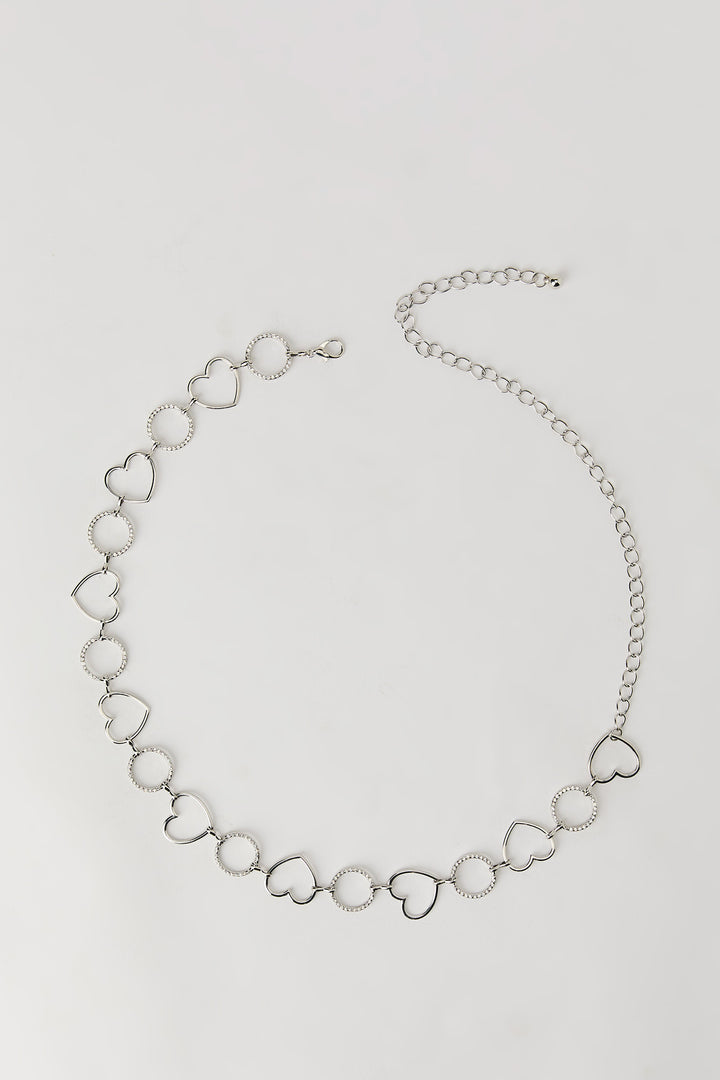 Ceinture Coeur avec pierres du Rhin