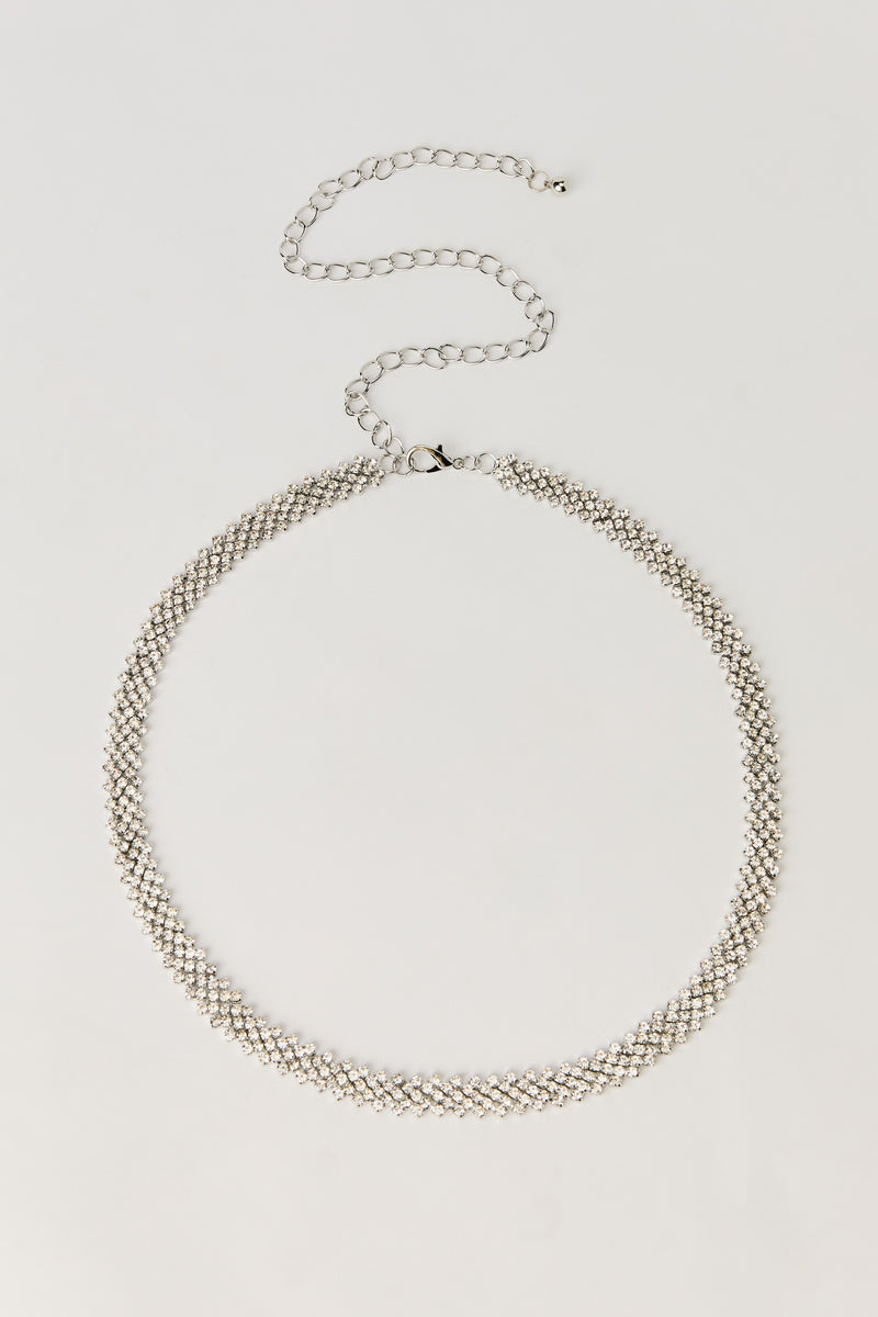 Ceinture en chaîne avec pierres du Rhin