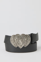 Ceinture Western avec boucle en coeur