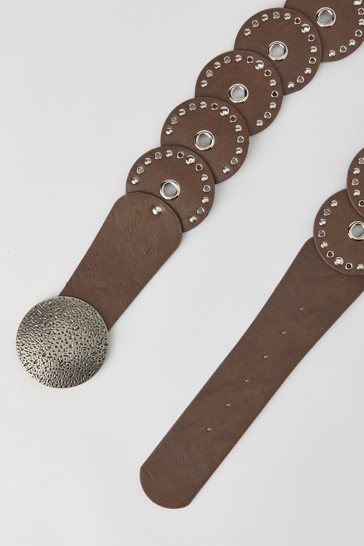Vue alternative 2. Ceinture Western avec disques