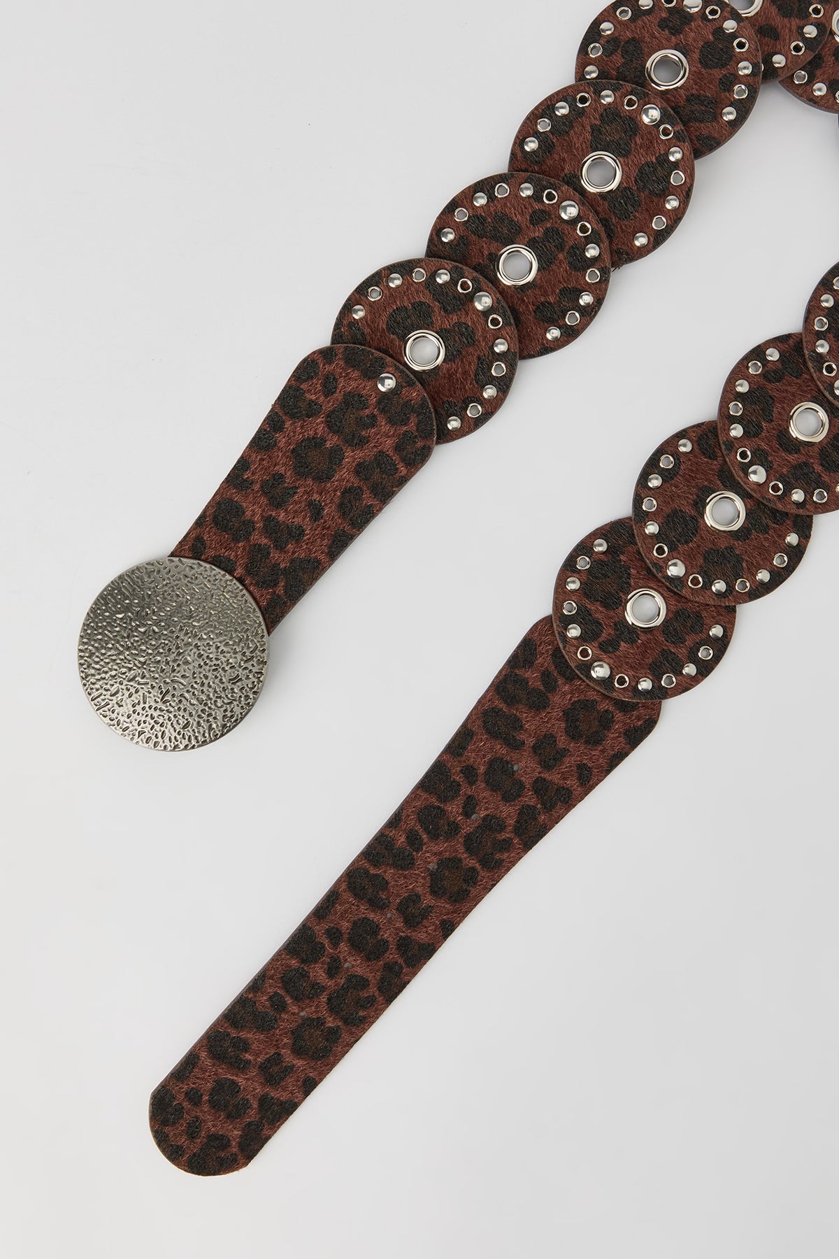 Vue alternative 2. Ceinture Western avec disques
