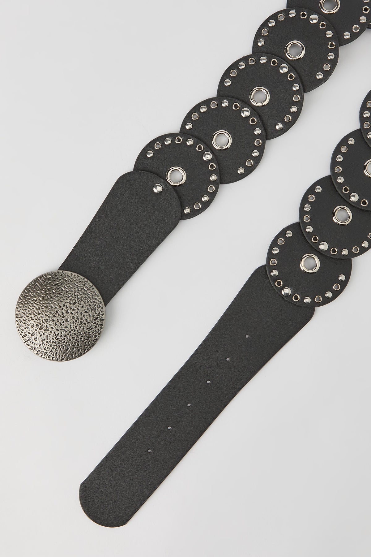 Vue alternative 2. Ceinture Western avec disques