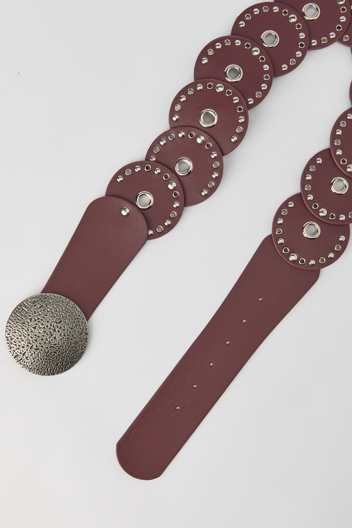 Vue alternative 2. Ceinture Western avec disques