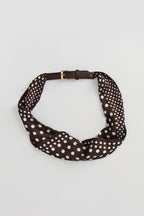 Polka Dot Scarf Belt