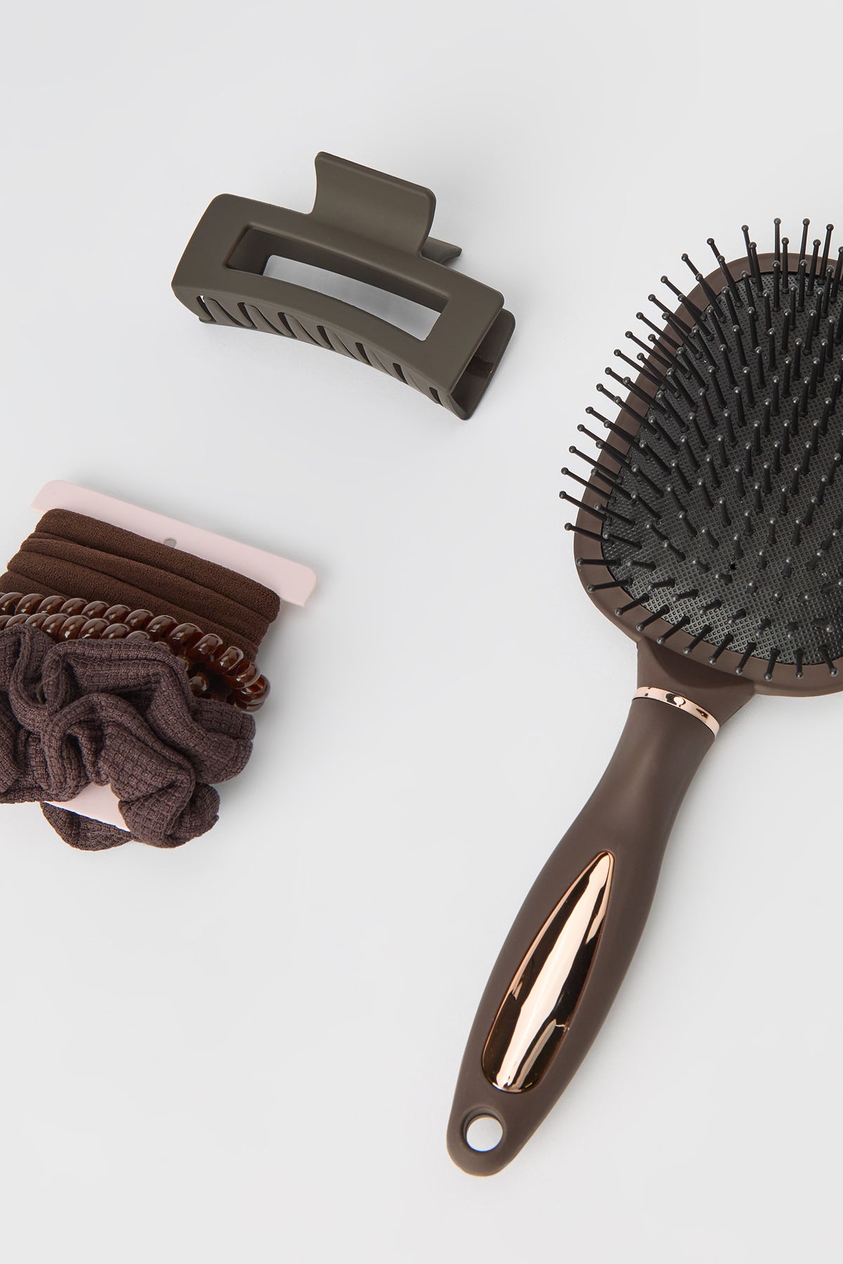 Hair Brush Kit - Brown