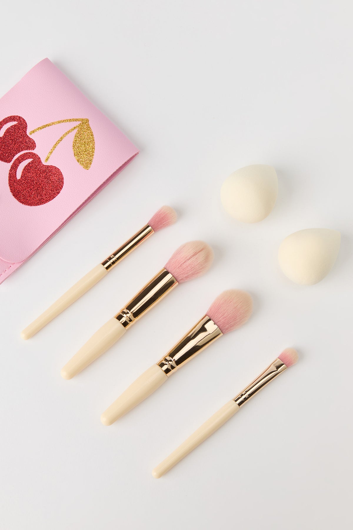 Trousse de voyage de pinceaux à maquillage (Lot de 7)
