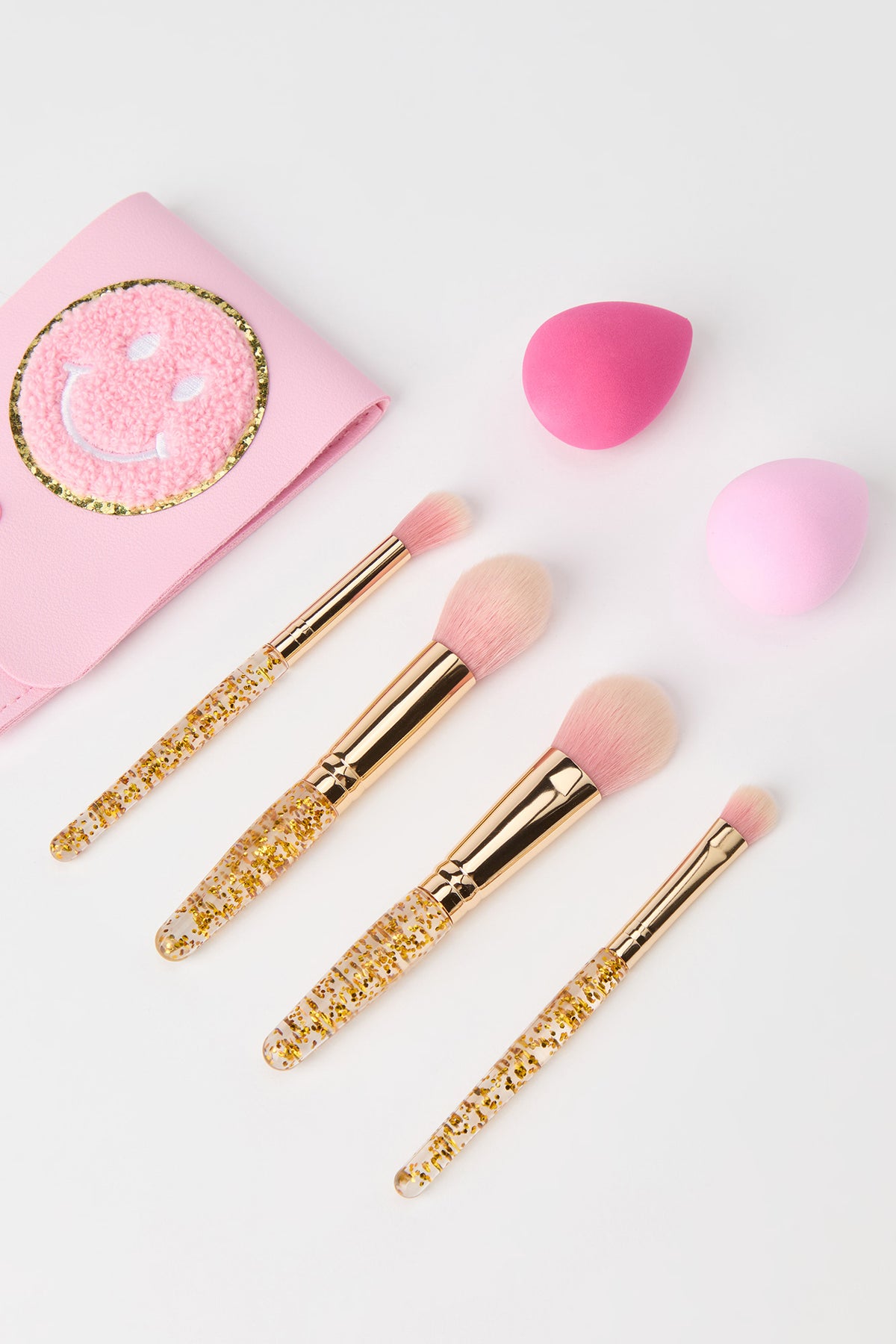 Trousse de voyage de pinceaux à maquillage (Lot de 7)