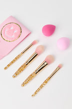 Trousse de voyage de pinceaux à maquillage (Lot de 7)