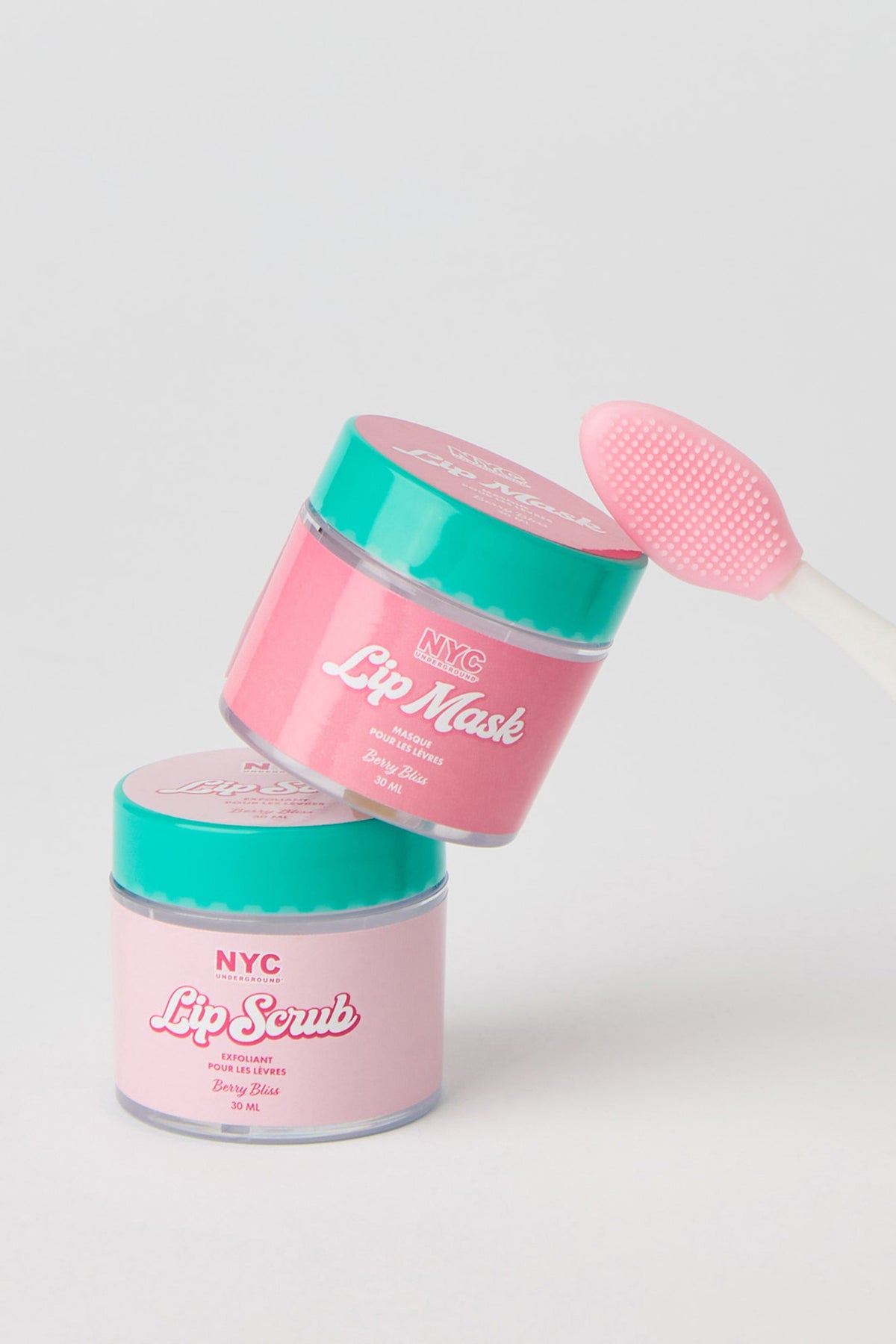 Exfoliating Lip Care Set - Pink