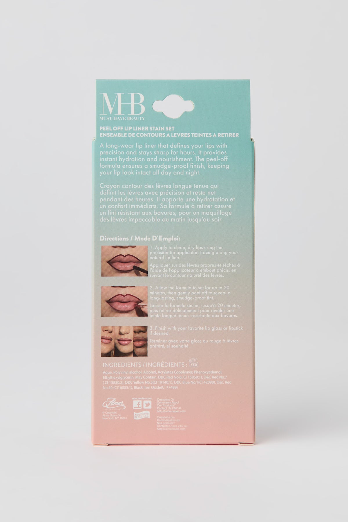 Alt View 4. Lip Liner (3 Pack) - Pink