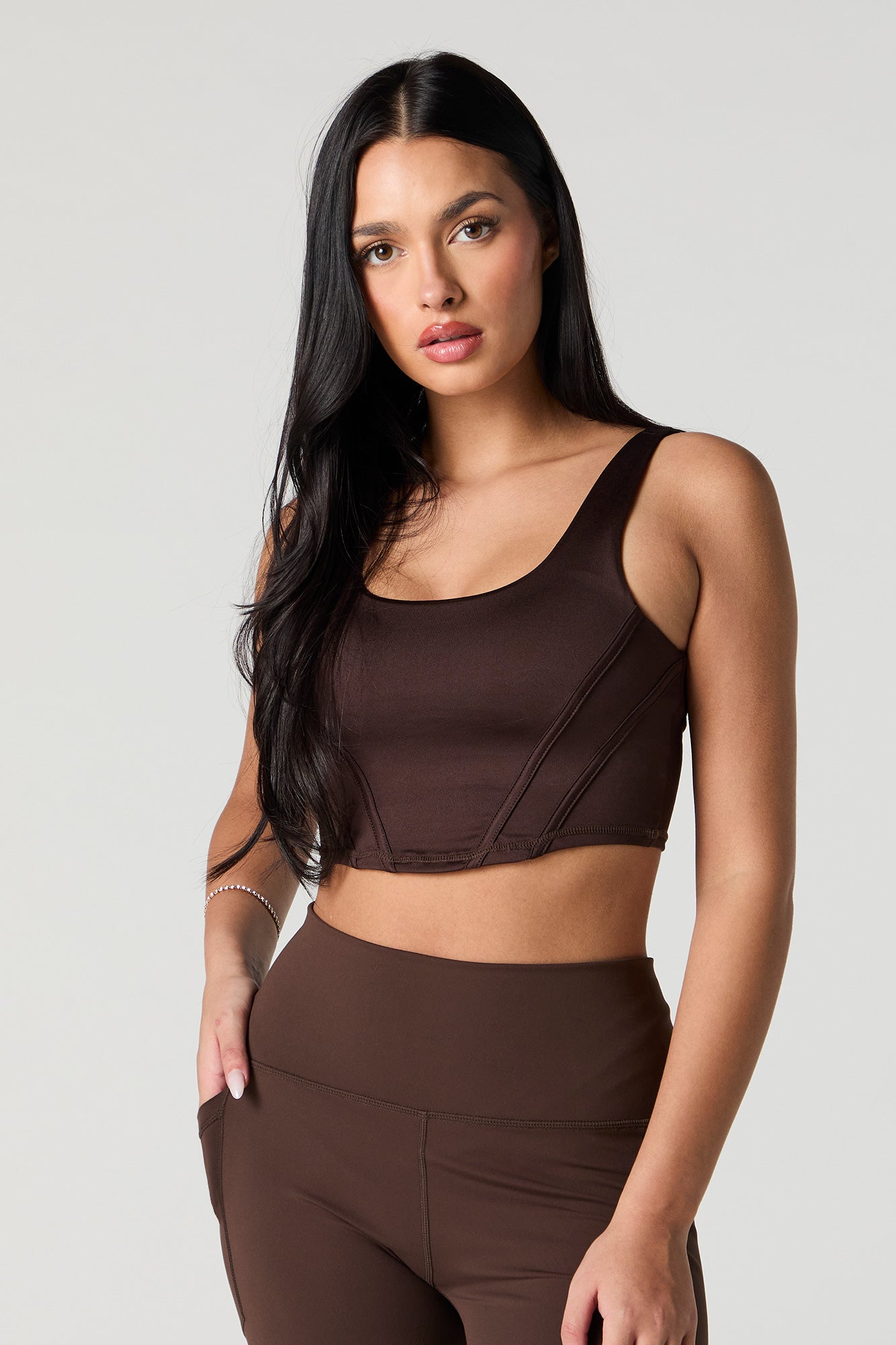 Débardeur corset Active court doux