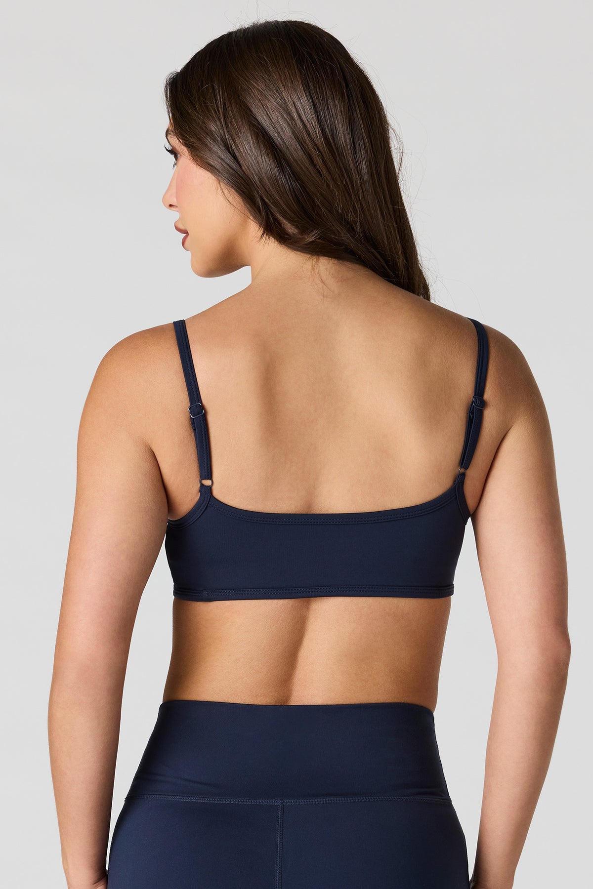 Alt View 2. Active High Density Sports Bra - Navy