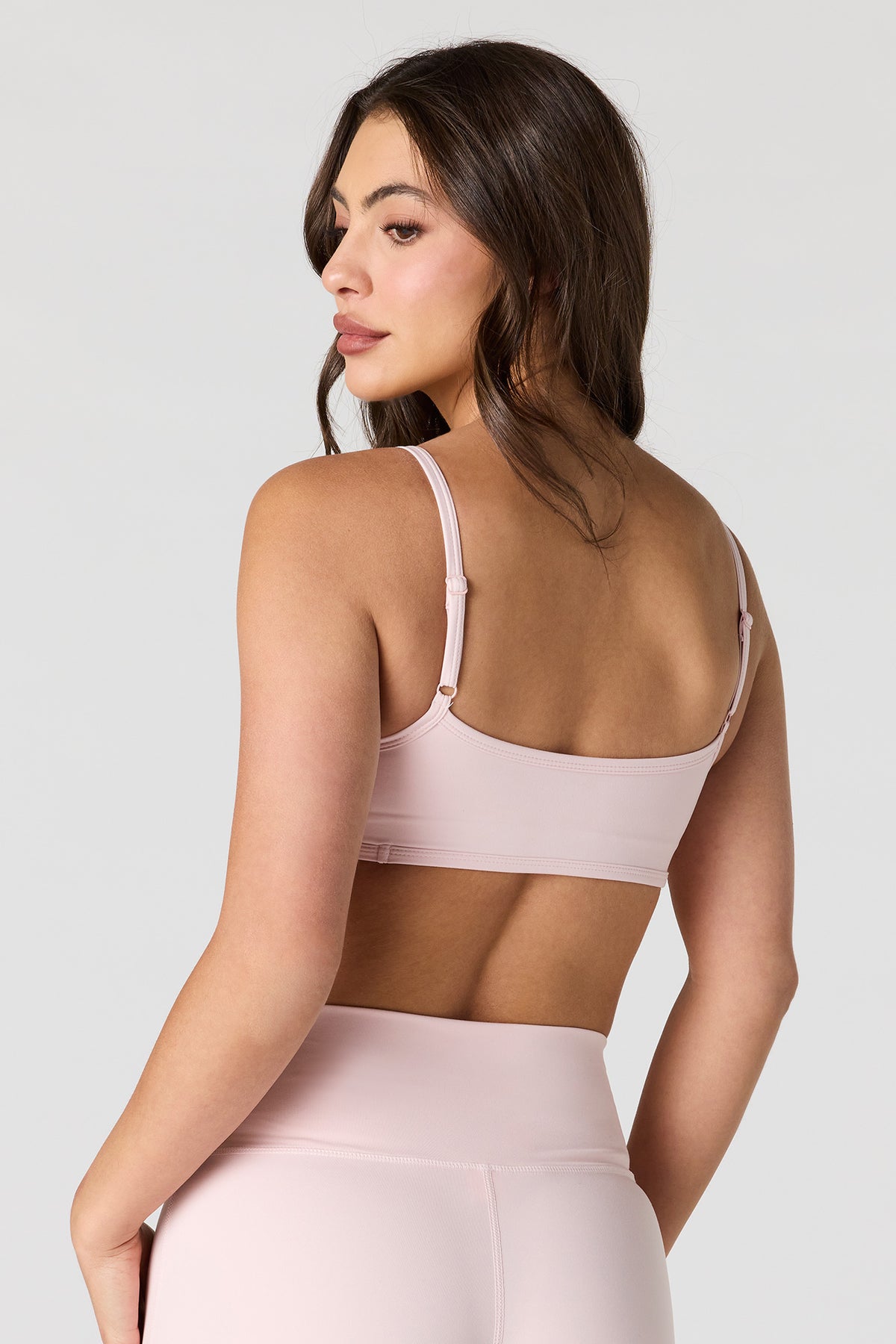 Alt View 2. Active High Density Sports Bra - Purple