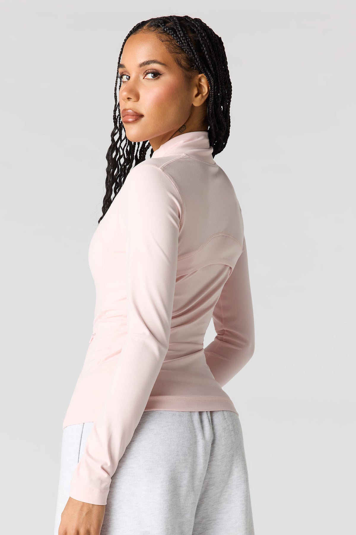 Alt View 2. U/A 2 Way Zip-Up Jacket - Pink