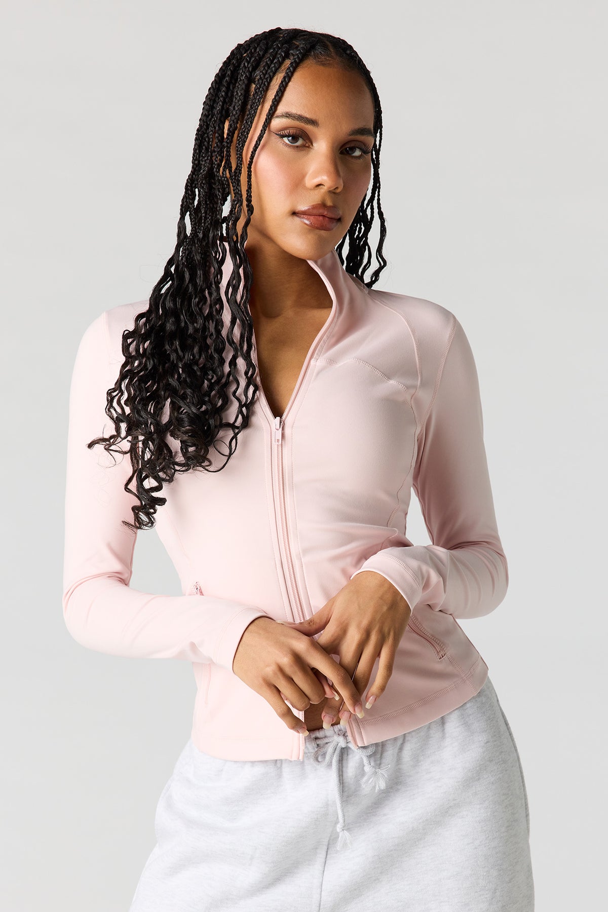 U/A 2 Way Zip-Up Jacket - Pink