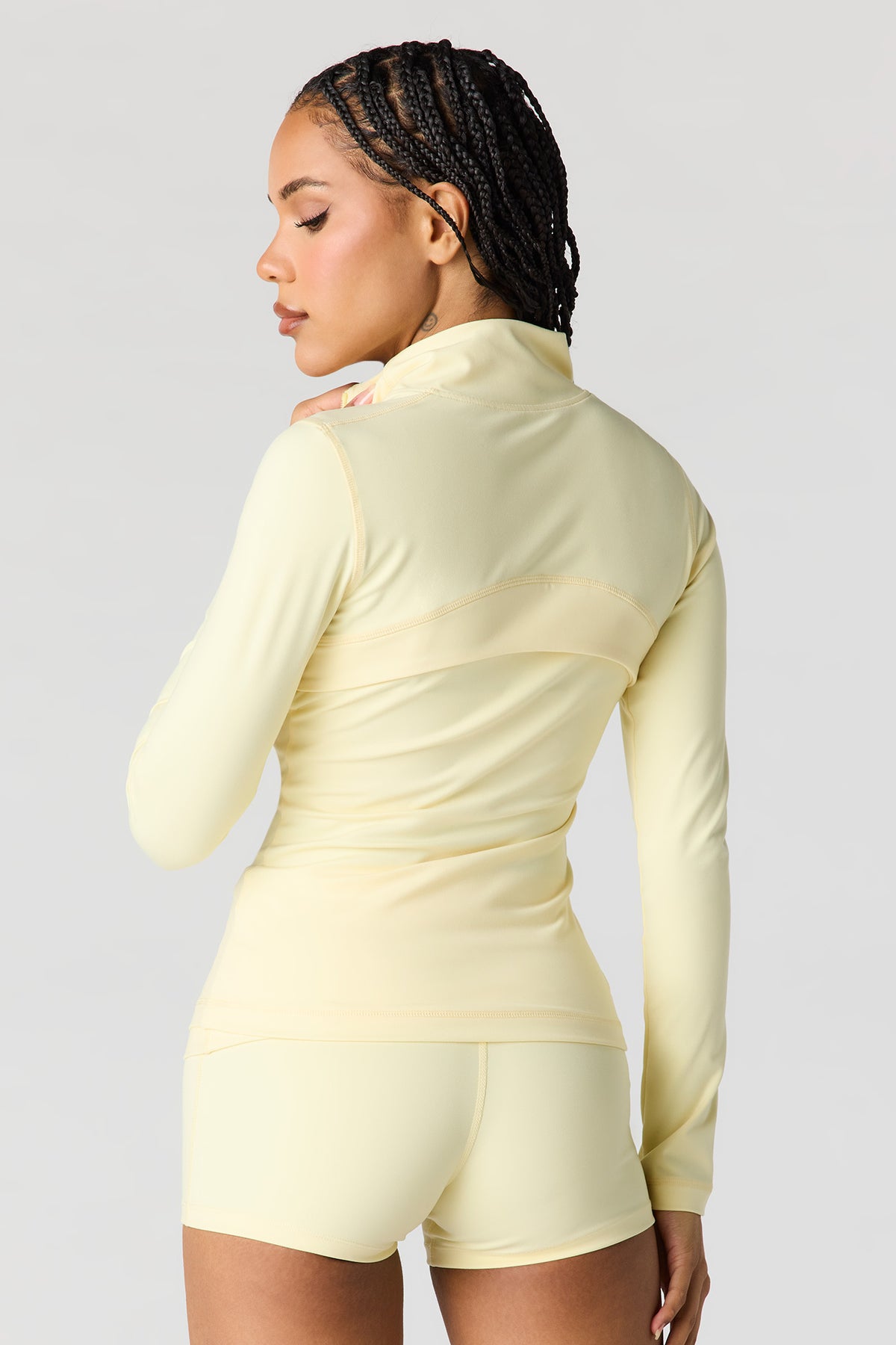 Alt View 2. U/A 2 Way Zip-Up Jacket - Yellow