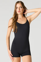 Combi-short Active à encolure dégagée
